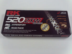 RK CHAINS GB520 ZXW X 112 CHAIN GOLD [XW] 