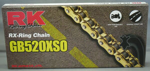 RK CHAINS GB520XSO/Z1 X 110 CHAIN GOLD [RX] 