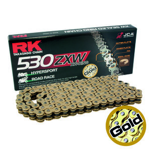 RK CHAINS GB530ZXW-96L Gold XW-Ring Chain 
