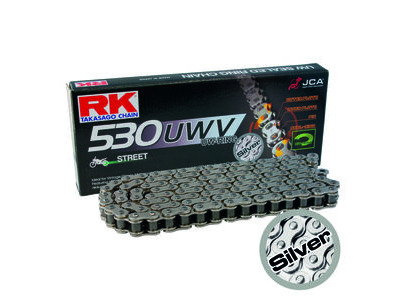 RK CHAINS GP530UWV-120L Silver UW-Ring Chain