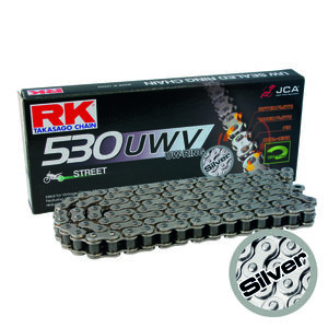RK CHAINS GP530UWV-120L Silver UW-Ring Chain 