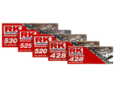 RK CHAINS 428SB Per Link (100FT=2400) Chain