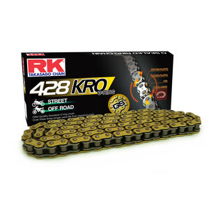 RK CHAINS GS428KRO-118 Gold O-Ring Chain 