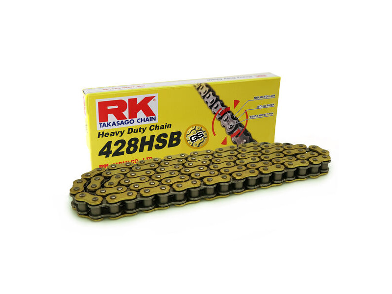 RK CHAINS GS428HSB-110 Gold Heavy Duty Chain click to zoom image