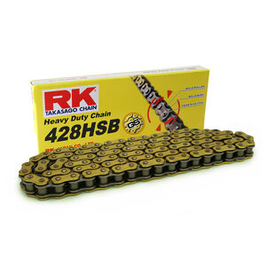 RK CHAINS GS428HSB-122 Gold Heavy Duty Chain 
