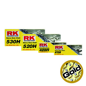 RK CHAINS GS428HSB Gold Per Link (100FT=2400) Heavy Duty Chain 