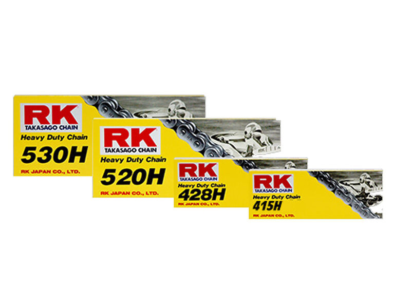 RK CHAINS 520H Per Link (200FT=1920) Heavy Duty Chain click to zoom image