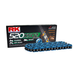RK CHAINS BB520XSO2-120 Blue RX-Ring Chain 