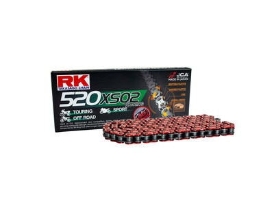 RK CHAINS RR520XSO2-120 Red RX-Ring Chain