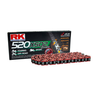 RK CHAINS RR520XSO2-120 Red RX-Ring Chain 