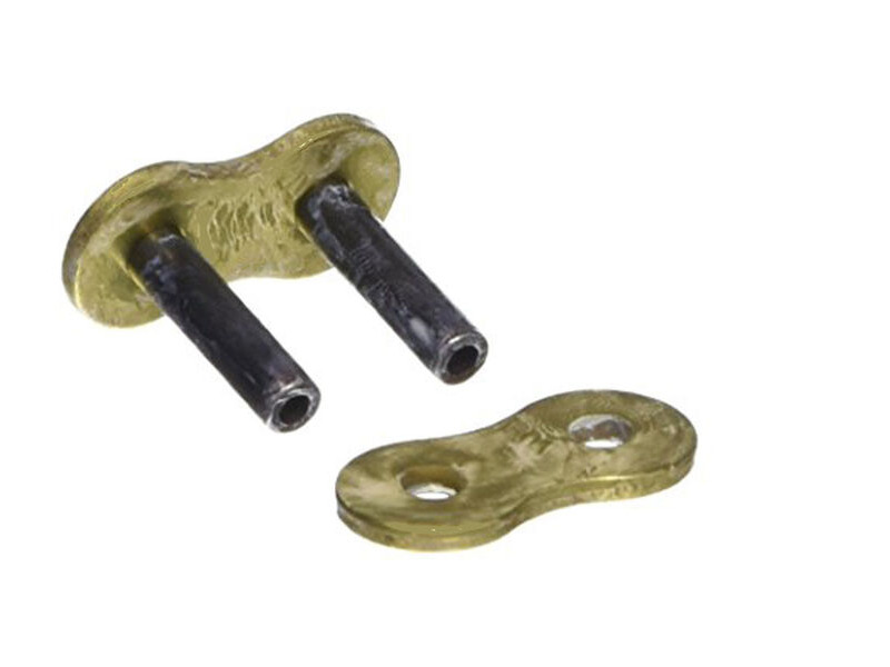 RK CHAINS CON LINK 520EXW-CLF RIVET LINK GOLD - FACTORY RACING ATV click to zoom image
