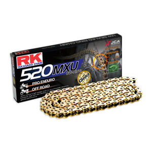 RK CHAINS GB520MXU-120 Gold UW-Ring Chain 