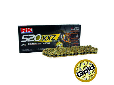 RK CHAINS GB520KXZ-120 Gold Premium MX Chain