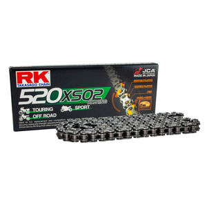 RK CHAINS 520XSO2-120-CL RX-Ring Clip Link Chain - Off Road 