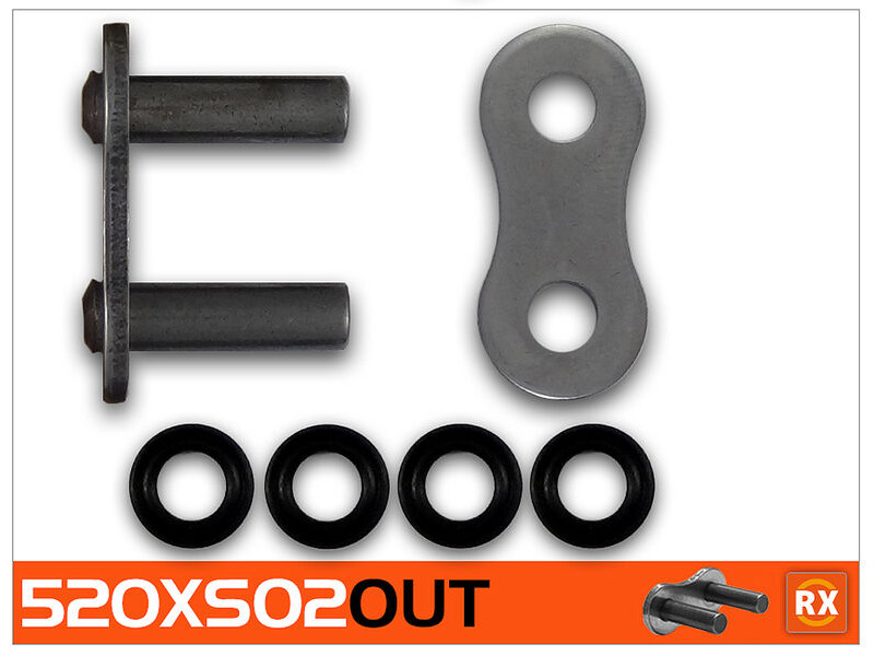 RK CHAINS 520XSO2-CLF RX-Ring Con Rivet Link click to zoom image