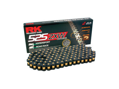 RK CHAINS BL525ZXW-114 Black Scale XW-Ring Chain