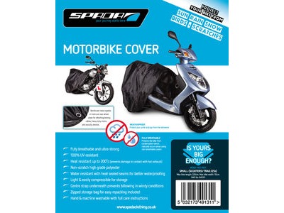 SPADA Motorcycle Cover-Small [Small Scooters/Traditional 125's]
