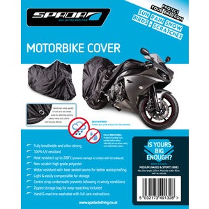SPADA Motorcycle Cover-Medium [Nakeds & Sports Bikes] 