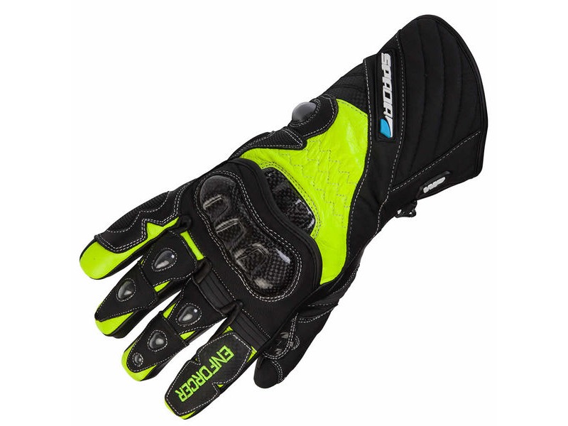 SPADA Leather Enforcer WP Black/Fluo click to zoom image