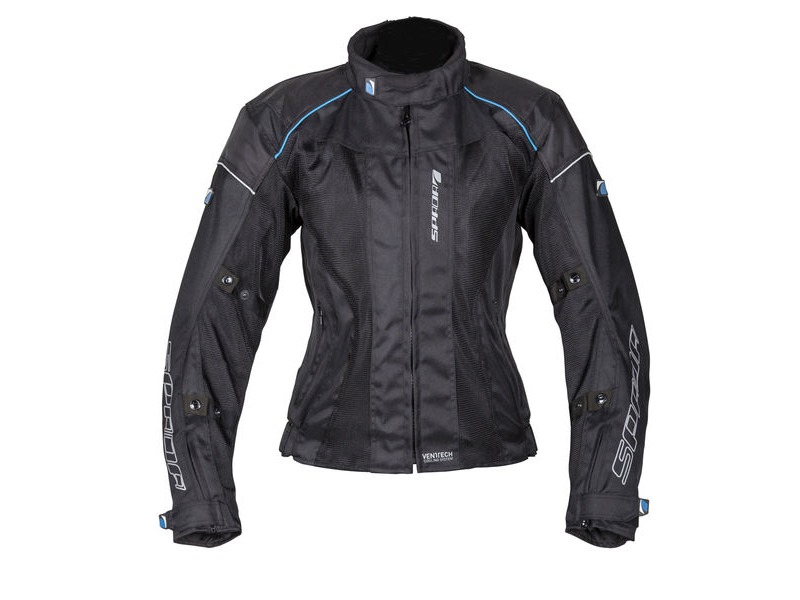SPADA Textile Jacket Air Pro Seasons CE Black click to zoom image