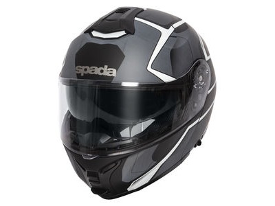 SPADA Helmet Orion Slate Matt Black/White/Silver