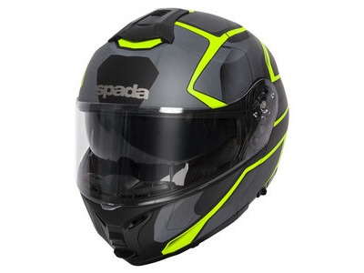 SPADA Helmet Orion Slate Matt Black/Yellow