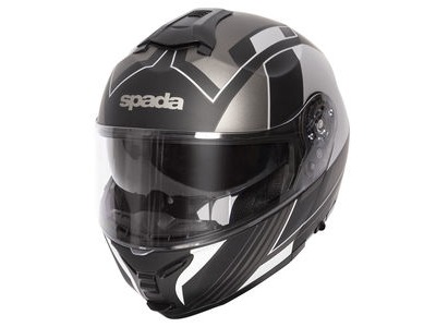 SPADA Helmet Orion Whip Matt Black/Silver