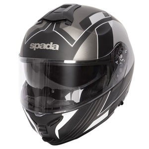 SPADA Helmet Orion Whip Matt Black/Silver 