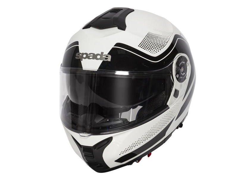 SPADA Helmet Orion Pixel White/Black click to zoom image