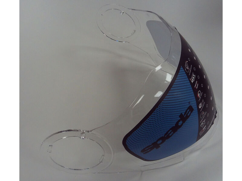 SPADA Lycan Clear Visor click to zoom image