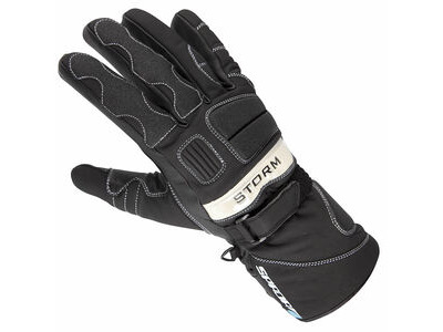 SPADA Leather Gloves Storm CE WP Black