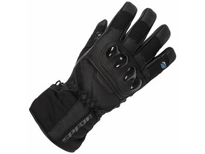 SPADA Leather Gloves Shadow CE WP Black