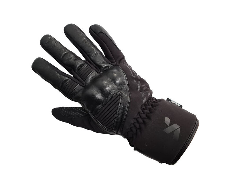 SPADA Leather Gloves Oslo Ladies WP CE Black click to zoom image