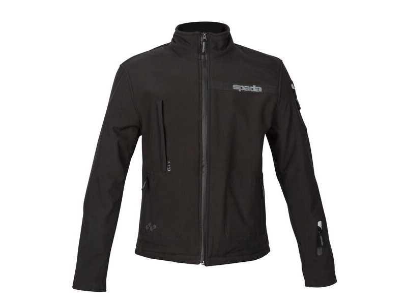 SPADA Textile Jacket Commute CE WP Black :: £85.49 :: Motorcycle ...
