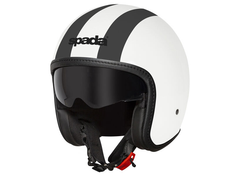 SPADA Ace Viper Gloss White/Black :: £69.99 :: Motorcycle Helmets ...