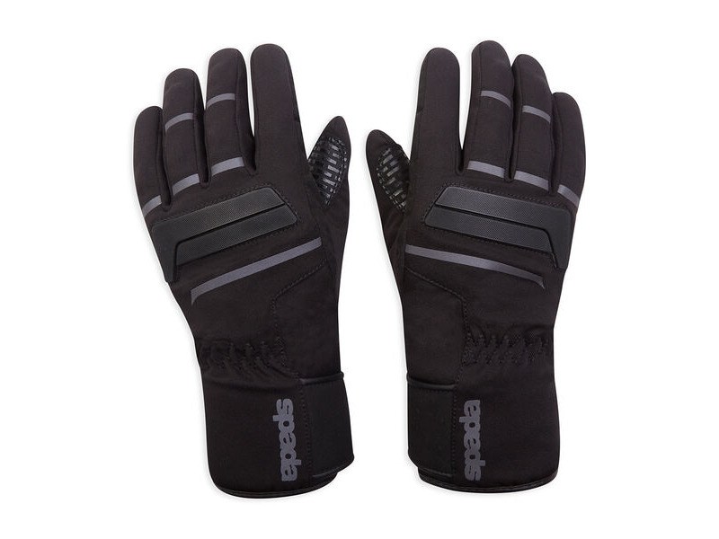 SPADA Textile Ladies Gloves Hunza CE Black click to zoom image