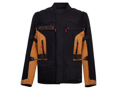 SPADA Ascent V3 CE Jacket Black Tan