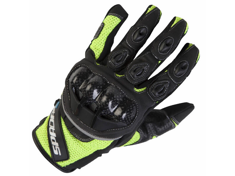 SPADA Textile Gloves CE MX-Air Fluo click to zoom image