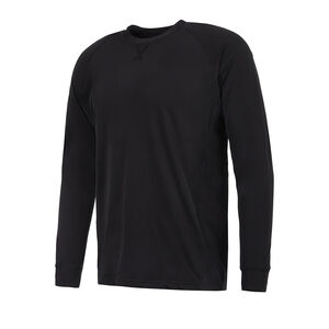 SPADA Crucible Baselayer Crew Long Sleeve Black/Petrol click to zoom image