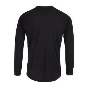 SPADA Crucible Baselayer Crew Long Sleeve Black/Petrol click to zoom image