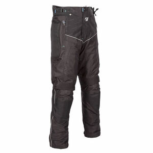 SPADA Textile Trousers Modena CE Black Short Leg click to zoom image