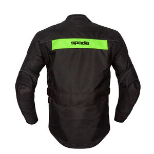 SPADA Textile Jacket Zorst CE WP Black/Flo click to zoom image