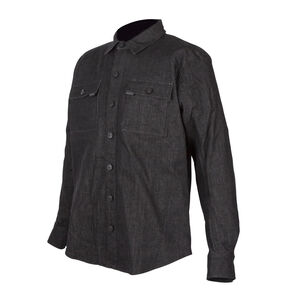 SPADA Textile Shacket Vermont CE Denim Charcoal click to zoom image