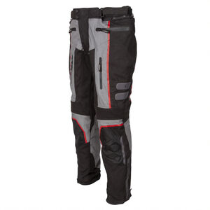 SPADA Textile Trousers Ascent V2 CE Black/Grey click to zoom image