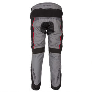 SPADA Textile Trousers Ascent V2 CE Black/Grey click to zoom image