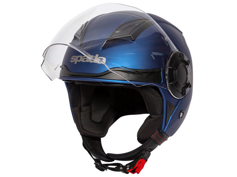 SPADA Lycan 06 Matt Blue Helmet click to zoom image