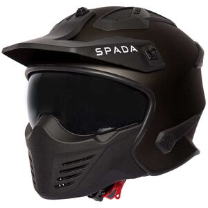 SPADA Storm 06 Matt Black Helmet 