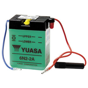 YUASA 6N2-2A-6V - Dry Cell, No Acid Pack 