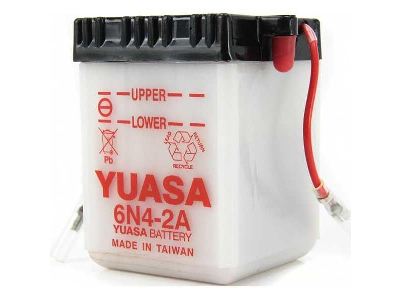 YUASA 6N42A-6V - Dry Cell, No Acid Pack click to zoom image