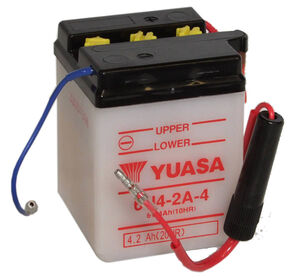 YUASA 6N42A-4-6V - Dry Cell, No Acid Pack 